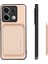 Xiaomi Redmi Için Not 13 Pro 5g Kılıf Ayrılabilir Manyetik Kart Yuvası Karbon Fiber Doku Pu + Tpu Telefon Kapağı-Haki (Yurt Dışından) 3