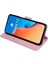 Xiaomi Redmi 12 4g Deri Kılıf Için Çiçek Kart Yuvaları Bilek Kayışı ile Telefon Kapağı-Gül Altın (Yurt Dışından) 3