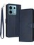 Xiaomi Redmi Note 13 Pro 5g Pu Deri Cüzdan Anti-Düşme Telefon Kılıfı Stand-Safir ile Telefon Standı Kılıfı (Yurt Dışından) 1