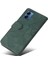 Motorola G14 4g Iki Renkli Dikiş Pu Deri Flip Folio Kılıf (Yurt Dışından) 2