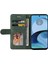 Motorola G14 4g Iki Renkli Dikiş Pu Deri Flip Folio Kılıf (Yurt Dışından) 5