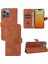 IPHONE15 Artı Deri Folio Flip Case Kart Ekleme Tam Için Kılıf (Yurt Dışından) 1