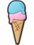 Ice Cream Cone Unisex Pembe Jibbitz 2