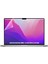 MacBook Pro 16 M3 2024 Ekran Koruyucu 16.2" A2991 Uyumlu - 2 Adet - Esnek & Kırılmaz 1