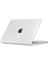 MacBook Air 13.6" M3 / M4 A3113 / A3240 Uyumlu Kılıf Koruyucu Kapak Parlak Şeffaf Tasarım Hava Kanallı 1