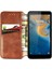 Zte Blade Flip Flip Kapak Zarif Iş Deri Kılıf Cüzdan (Yurt Dışından) 5