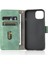 Kart Tutucu Kickstand ile iphone 13PRO Deri Folio Flip Case Için Kılıf (Yurt Dışından) 5