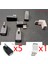 USB L Adaptör USB 90 Derece Adaptör Dişi Erkek - Set 5 Li 2