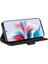 Kart Yuvası Standı ile Oppo Oppo 11F 5g Iki Renkli Dikiş Için Flip Case (Yurt Dışından) 5