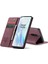 Oneplus 8 Için Flip Case Folio Kitap Vintage Pu Deri Cüzdan Manyetik (Yurt Dışından) 4