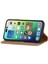 Iphone 14 Promax Darbeye Deri Kılıf Kapak Kapak Basit (Yurt Dışından) 2