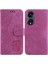 Oppo Için Kılıf Oppo 8t 5g Kart Cep Flip Folio Tutucu Kapak Kabartmalı Sevimli (Yurt Dışından) 1
