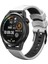 Samsung Galaxy Watch6 Classic 43MM / 47MM / Garmin Active 20MM Silikon Trapez Saat Kayışı (Yurt Dışından) 5
