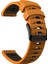 Samsung Galaxy Watch6 Classic 43MM / 47MM / Garmin Active 20MM Silikon Trapez Saat Kayışı (Yurt Dışından) 3