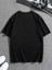 Erkek Süper Baba Baskılı Bisiklet Yaka Salaş Oversize Boyfriend Siyah, Beyaz, Gri , Bej T-Shirt 2