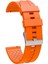 Amazfit Pace 2 Stratos ile Uyumlu Kordon Oyuk Desenli Tokalı Silikon Kayış 3