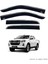 Isuzu D-Max 2021 Sonrası Kromlu Cam Rüzgarlığı 2
