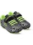 CRYSTAL Unisex Çocuk Halısaha Futbol Kramponu Siyah / Yeşil 2
