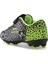 CRYSTAL Unisex Çocuk Halısaha Futbol Kramponu Siyah / Yeşil 3
