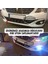 Peugeot 301 2012-2021 Uyumlu Üniversal Mercekli Angel Sis Farı Metal Su Geçirmez 76 mm Beyaz Halkalı Gündüz Farı Angel Eyes 2 Adet 3