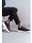 Hippo Bağcıksız Cilt Erkek Günlük Sneaker Ayakkabı Bt Siyah 2