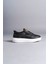 Hippo Bağcıksız Cilt Erkek Günlük Sneaker Ayakkabı Bt Siyah 4
