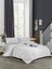 100X200 Tek Kişilik Nevresim Takımı (Lastikli Çarşaflı) 57 Tel Polycotton Beyaz 1