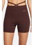Sportswear Everyday Modern 5 Inch Biker Shorts Kadın Tayt Şort Kahverengi 3
