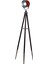 Modern Ahşap Üç Ayaklı Far Model (TRİPOD) Lambader Kırmızı(Klasik araba rengi) (AYAK SİYAH) 1