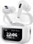 A88 Pro OLED Ekranlı Anc/enc Destekli 5.0 Beyaz Bluetooth Kulaklık Beyaz 1