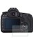 Cda Store Canon 6d Uyumlu 3 Adet Fotograf Makinesi Için LCD Ekran Koruyucu Nano Jelatin 1