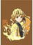 Demon Slayer'dan Zenitsu Agatsuma Tablo Ahşap Poster Dekoratif 1