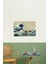 Hokusai, Kanagawa'daki Büyük Dalga, Japonya, Japonca Tablo Ahşap Poster Dekoratif 2