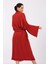 Classic Pamuklu Müslin Kimono Kırmızı 4