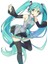 Miku Fiesta Tablo Ahşap Poster Dekoratif 1