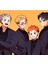 Haikyuu Msby Siyah Çakallar 1/4 Tablo Ahşap Poster Dekoratif 1