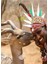 Afrika Masai Tablo Ahşap Poster Dekoratif 1