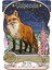 Tilki ve Foxgloves Takımyıldızı Vulpecula Art Nouveau Tarzı Tablo Ahşap Poster Dekoratif 1