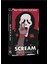 Scream Ghostface Vintage Vhs Sanat Tablo Ahşap Poster Dekoratif 1