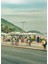 Copacabana Kaldırım Rio De Janeiro Brezilya Tablo Ahşap Poster Dekoratif 1
