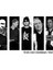 On Cinema Team Black And White Tablo Ahşap Poster Dekoratif 1