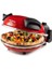 909 Pizza Fırını, 400 Derece, 4 Dakikada Pizza Pişir, 33 cm Çap Refrakter Taş Plaka, 1200 Watt 1