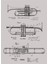 Trompet, Kornet, Trombon Patent Ozalit Çizimler Tablo Ahşap Poster Dekoratif 1