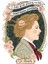 Little Women Potraits: Jo March Botanical Illustration Tablo Ahşap Poster Dekoratif 1