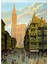 Strasbourg Fransa Seyahat Poster 1930 Tablo Ahşap Poster Dekoratif 1