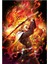 Demon Slayer Kyojuro Rengoku Tablo Ahşap Poster Dekoratif 1