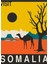 Somali Tablo Ahşap Poster Dekoratif 1