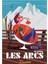 Les Arcs Poster Tablo Ahşap Poster Dekoratif 1
