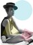 Jean Seberg - Godard's 'breathless' Fransız Sineması Tablo Ahşap Poster Dekoratif 1