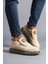 Hippo Bağcıksız Süet Erkek Günlük Sneaker Ayakkabı Gt Bej 1
